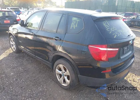 2011 BMW X3 xDrive28I from USA, damaged, VIN 5UXWX5C57BL708613